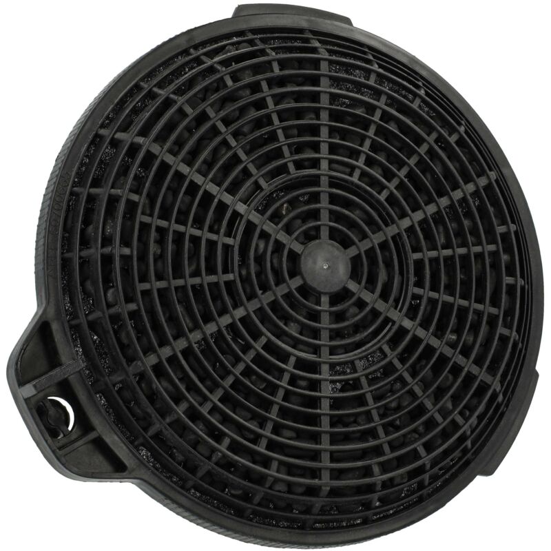 Vhbw Schwarz Aktivkohlefilter Kompatibel Mit Cata Valto Wh 02059008, Valto 900 Xgwh, Valto 900 Xgbk, Vn 600 Inox Dunstabzugshaube - 13,25 Cm