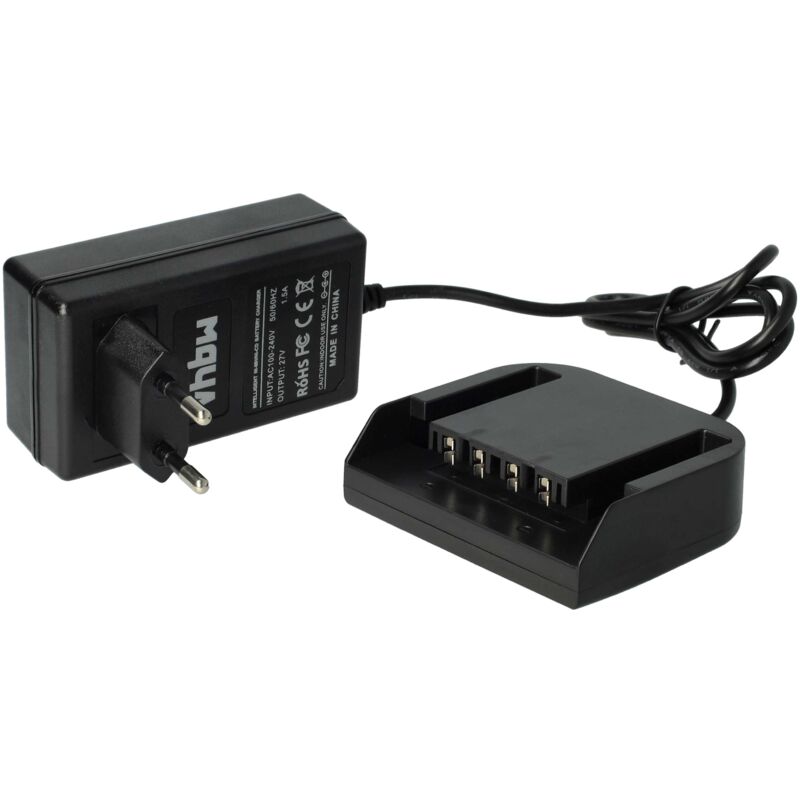 vhbw Alimentation 220V câble chargeur pour outils Milwaukee 0516-22, 0516-52, 0612-20, 0612-22, 0612-26, 0613-20, 0613-24, 0614-20, 0614-24