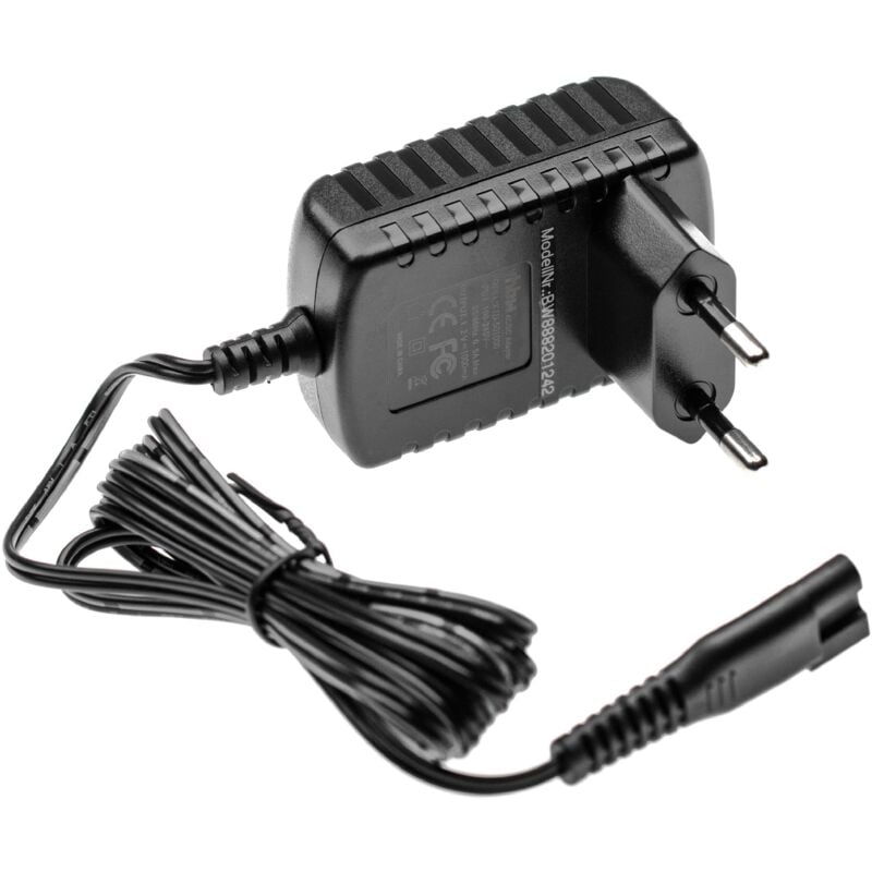 vhbw alimentatore AC compatibile con Panasonic ER 230 (ER230), ER 2301 (ER2301), ER 507 (ER507) rasoio elettrico