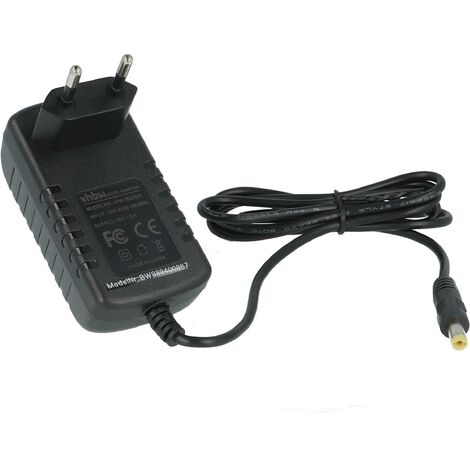 vhbw alimentatore compatibile con Creative GigaWorks T20 MF1545 cassa, nero, 15 V, 2,0 A