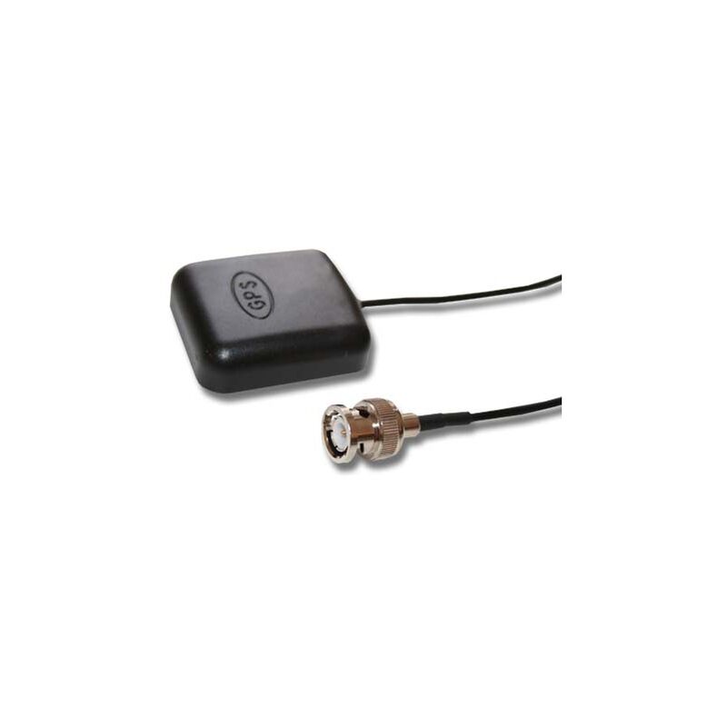 

Antena GPS compatible con Garmin GPSMap 196, 200, 210, 215, 220, 225, 230, 232 navegador - Base magnética, con conexión BNC, 5 m - Vhbw