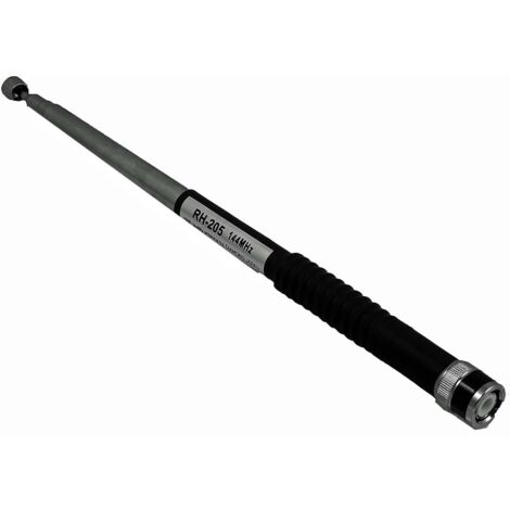 vhbw Antenna compatible with Bidatong Walkie-Talkie - Extendable, 24 cm - 138 cm, BNC Plug (M)
