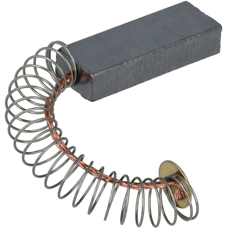 Vhbw - balai charbon compatible avec Kärcher b 140 r Bp pack 400 Ah, bd 450 bat, b 140 r Bp pack 240 Ah aspirateur humide / à sec + ressort