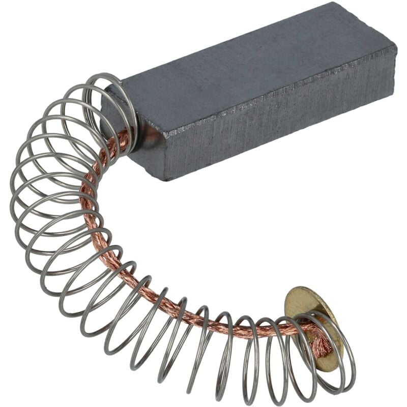 Vhbw - balai charbon compatible avec Kärcher bd 75/140 r bp pack, bd 550 bat package, bd 75/140 r eco Bp aspirateur humide / à sec + ressort