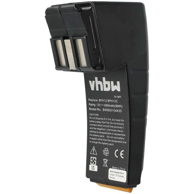 

batería 3000mAh (12V) para herramienta Festo Festool C12GG, CCD12, CCD12ES, CDD12MH, 86831, 488844, 489073, 489726 por BP12C, BPH12C, FS1224,etc