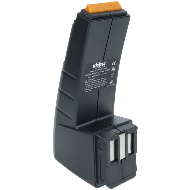 

batería 3300mAh (9.6V) para herramienta Festo Festool BPH9.6C, FSP-486828, FSP-487512, FSP-488437, FSP-489257, FSP-490355, FSP-490598 por CCD9.6.