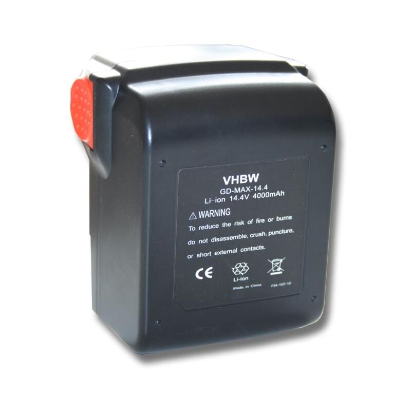 

batería 4000mAh (14.4V) para herramienta Max Rebar Max RB217, Max RB397, Max RB517, RB217, RB397, RB517 por JPL914. - Vhbw