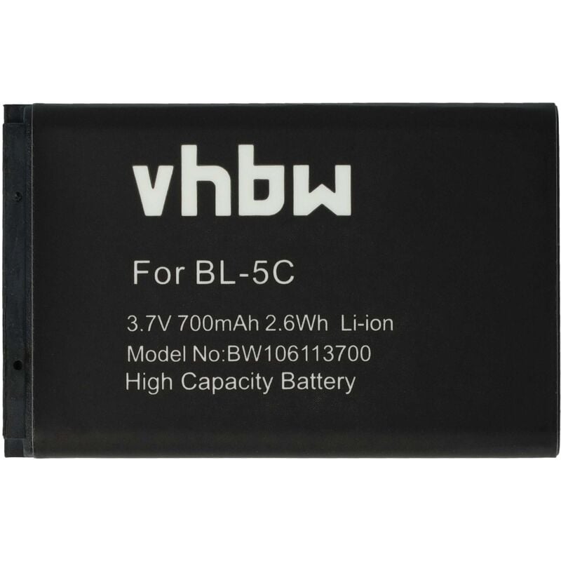 

Batería compatible con Adapt, Altina, Bluetooth, ezGPS, Haicom, Holux, iBlue, i-Trek, Nemerix, Nieuw, PPurple, etc (700mAh) - Vhbw