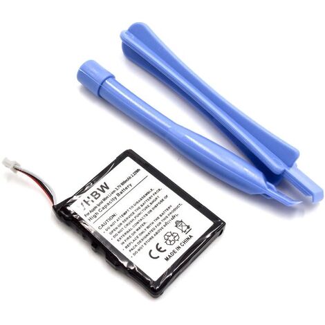 vhbw Batería compatible con Apple iPod mini M9805DK/A, M9805FE/A, M9805FD/A, M9805J/A reproductor de música MP3 (600 mAh, 3,7 V, Li-Ion)