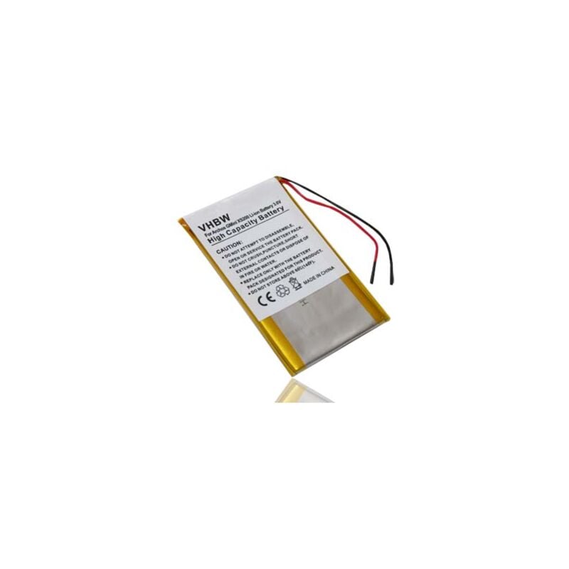 

batería compatible con Archos GMini XS200, XS202, XS202s, XS18s reproductor de música MP3 (1400mAh, 3,7V, Li-Ion) - Vhbw