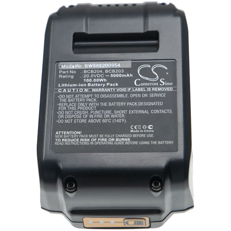 

Batería compatible con Bostitch BCN680D1 herramientas eléctricas (5000mAh Li-Ion 20V) - Vhbw