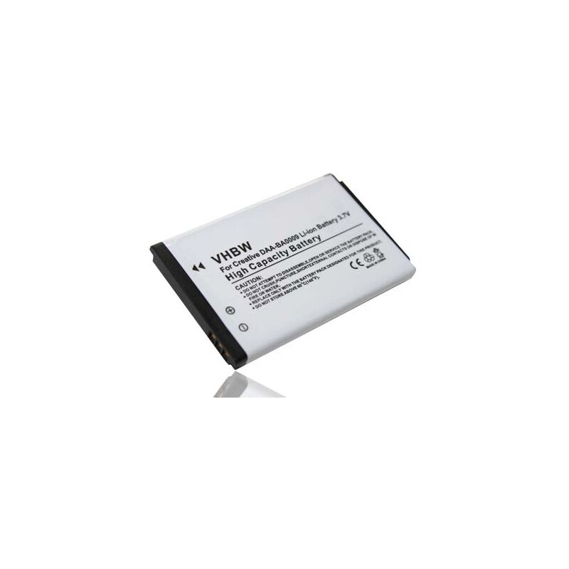 

Batería recargable compatible con Creative Zen Micro Photo reproductor de música MP3 (830 mAh, 3,7 V, Li-Ion) - Vhbw