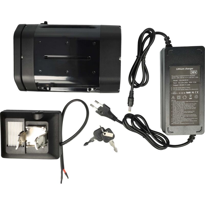 

vhbw batería compatible con Curtis ebike bicicleta eléctrica (10Ah, 36V, Li-Ion)