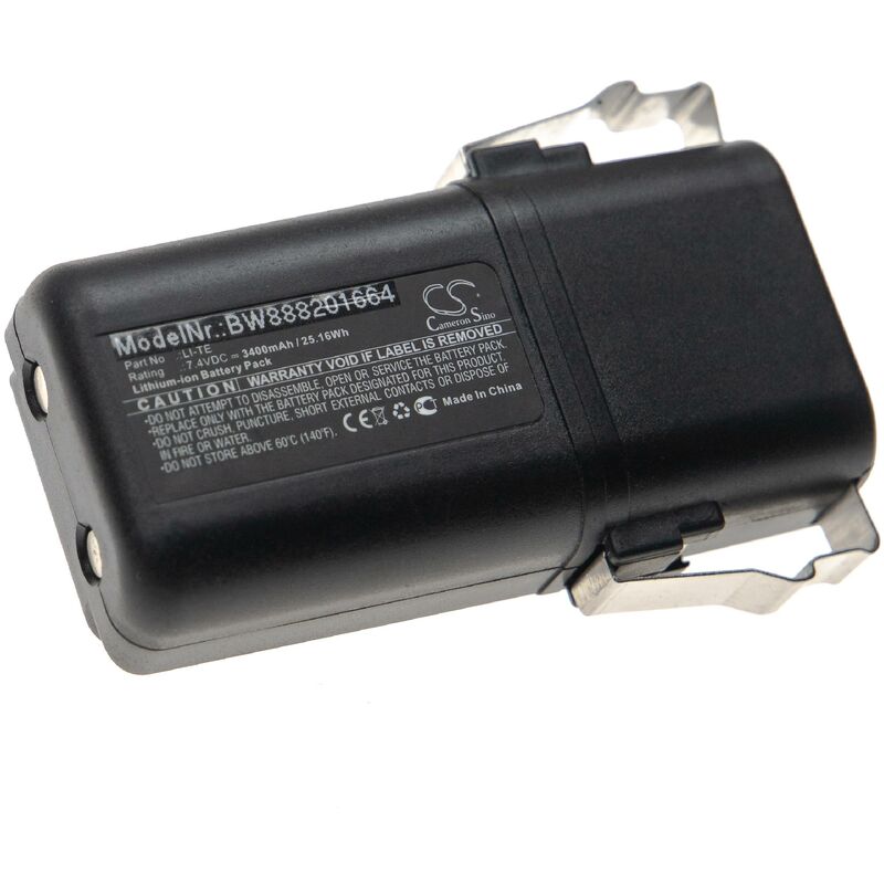 

Batería compatible con Elca Bravo-M, Mirage-M Mando a Distancia Industrial Control Remoto (3400mAh, 7,7V, Li-Ion) - Vhbw