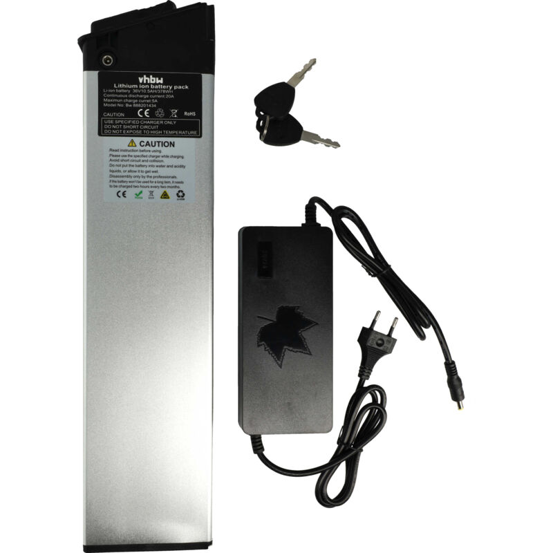 

vhbw Batería recargable compatible con LLobe City II e-bike, bicicleta eléctrica (10500 mAh, 36 V, Li-Ion)