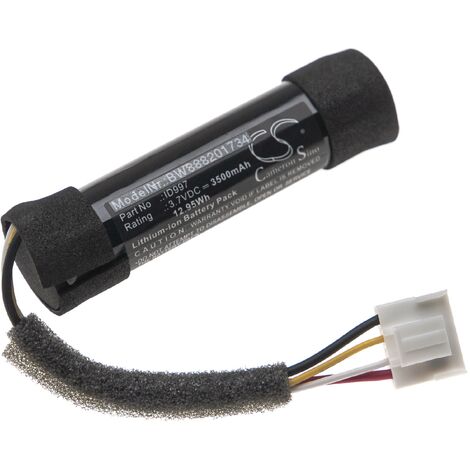 vhbw Batería compatible con Harman/Kardon HKOS6GRYSG, HKOS6BLKSG, Onyx Studio 5 altavoces, cajas acústicas (3500 mAh, 3,7 V, Li-Ion)