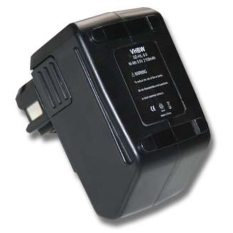 vhbw Batería compatible con Hilti SF100, SF100A, BD2000, SB10, SFB105 herramienta (2100 mAh, NiMH, 9,6 V) - Reemplaza 265605, 315078, 334584, SBP10, SPB105