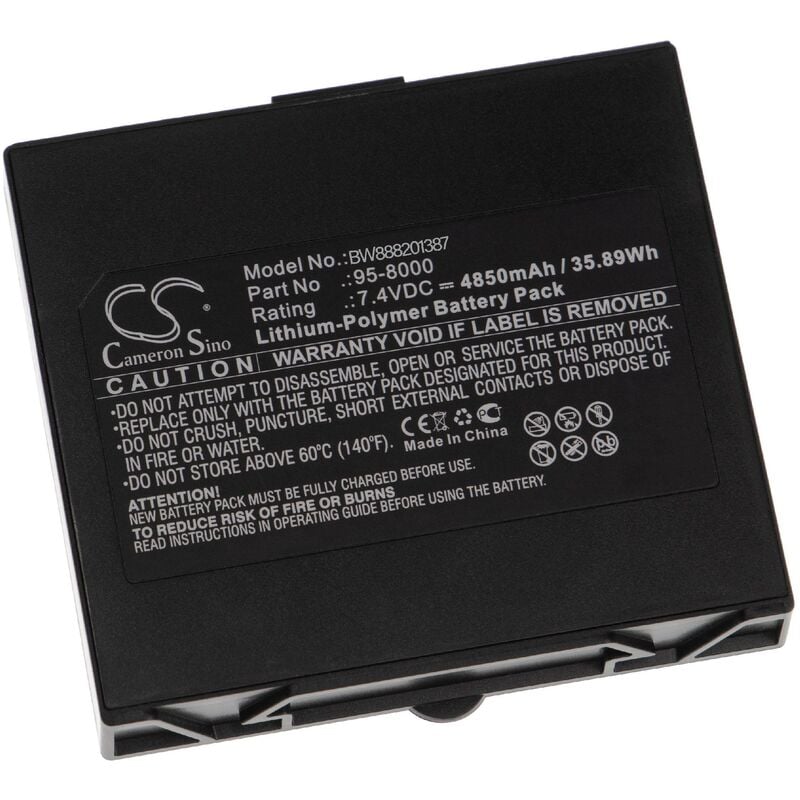 

batería compatible con HumanWare Victor Reader Stratus altavoz altavoces (4850mAh, 7.4V, polímero de litio) - Vhbw
