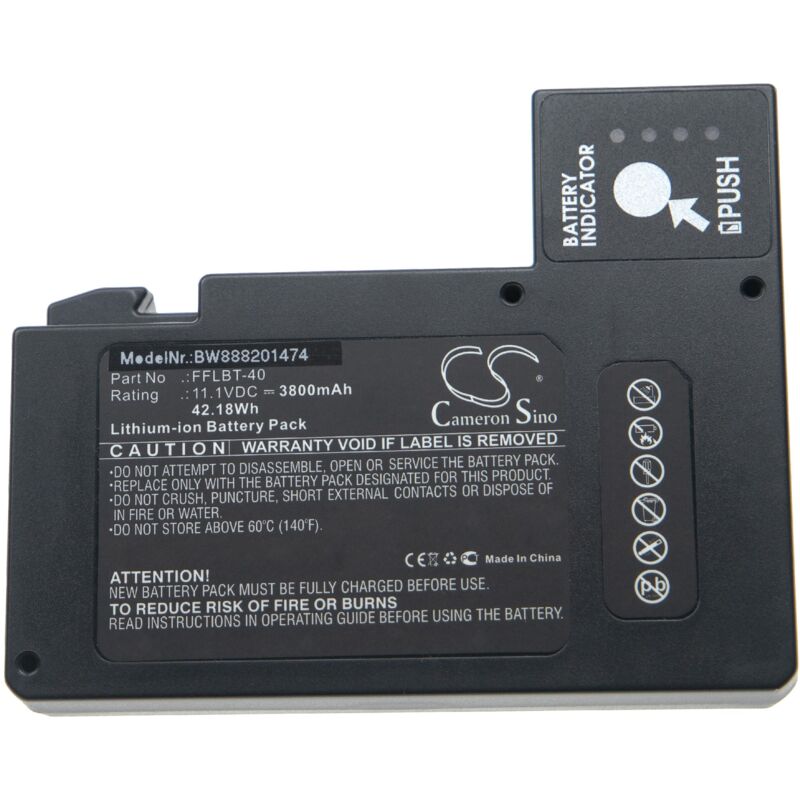 

Batería recargable compatible con INNO IFS-15H, IFS-15M, IFS-15M+, IFS-55, V12M, V4M, View 3, View 4S empalmador (3800 mAh, 11,1 V, Li-Ion) - Vhbw