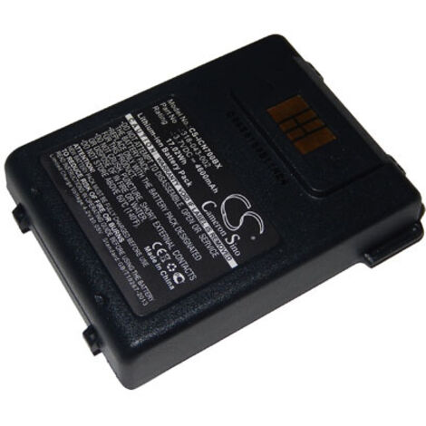 vhbw Batería compatible con Intermec CN70, CN70e, CN75, CN75E escáner códigos de barra, TPV (4600 mAh, 3,7 V, Li-Ion)