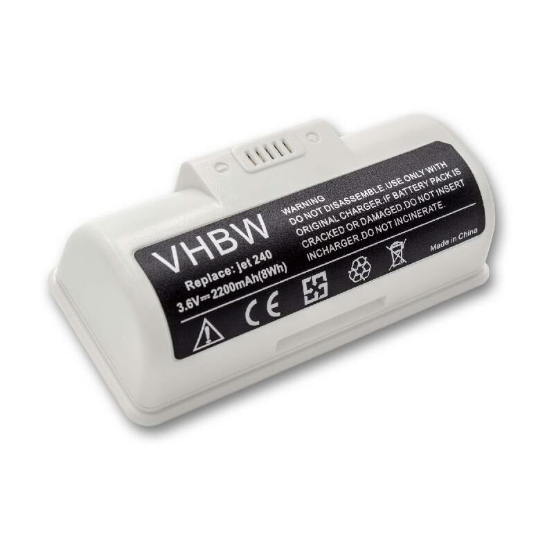 

Batería compatible con iRobot Braava Jet 245, 250, M6, Jet M6110, M6134; robot limpiador suelo, robot casero (2200mAh, 3.6V, Li-Ion) - Vhbw