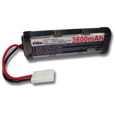 Vhbw Batería NiMH 2000mAh (14.4V) compatible con iRobot Roomba 660, 665,  670, 671, 675, 790, 966 aspiradoras reemplaza 11702, VAC-500NMH-33.