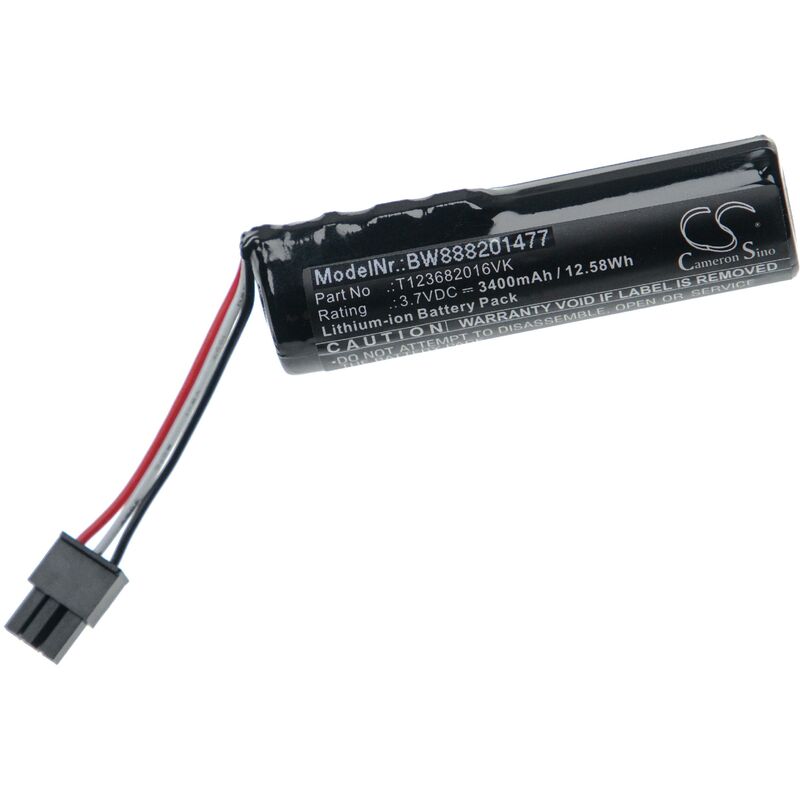

batería compatible con Logitech 984-001405, Boom 3, S-00170, Ultimate Ears Boom 3 altavoz altavoces (3400mAh, 3,7V, Li-Ion) - Vhbw