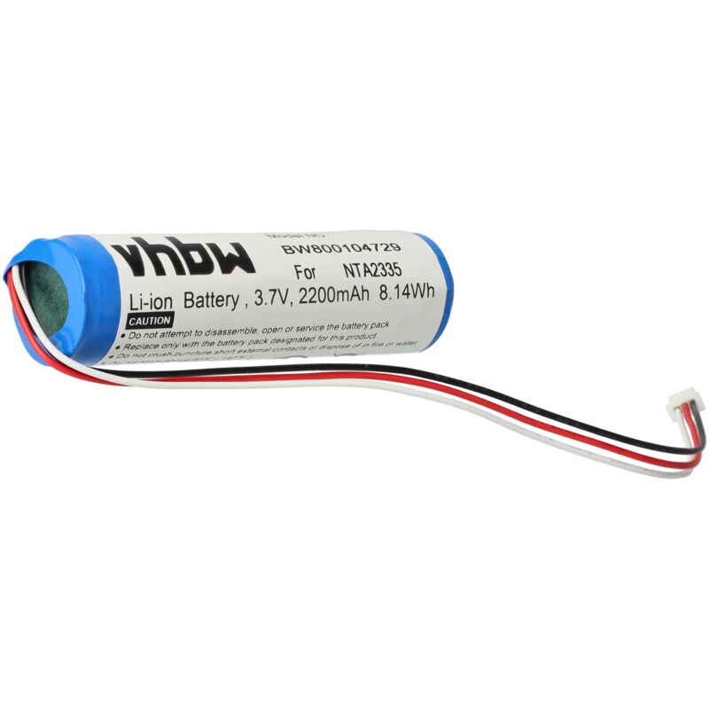 

Batería compatible con Logitech Pure-Fi Anywhere 2nd MM50; estación Docking, altavoces, reemplaza NTA2335 - (Li-Ion, 2200mAh, 3.7V) - Vhbw