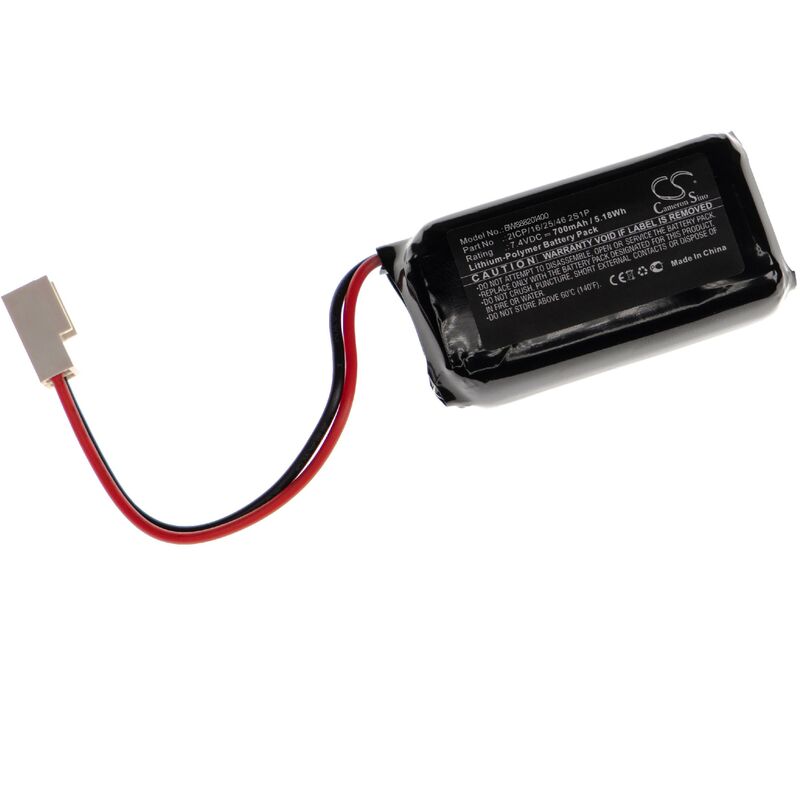 

batería compatible con Neptolux EVE B0408 evacuación iluminación de emergencia (700mAh, 7,4V, polímero de litio) - Vhbw