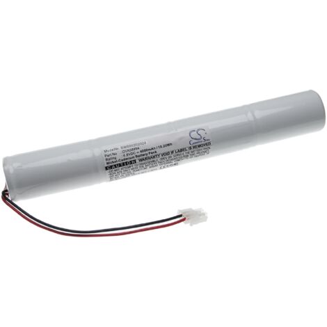 vhbw Batería compatible con Schneider Exiway Plus, One, Class vía de evacuación (4000 mAh, 4,8 V, NiCd)