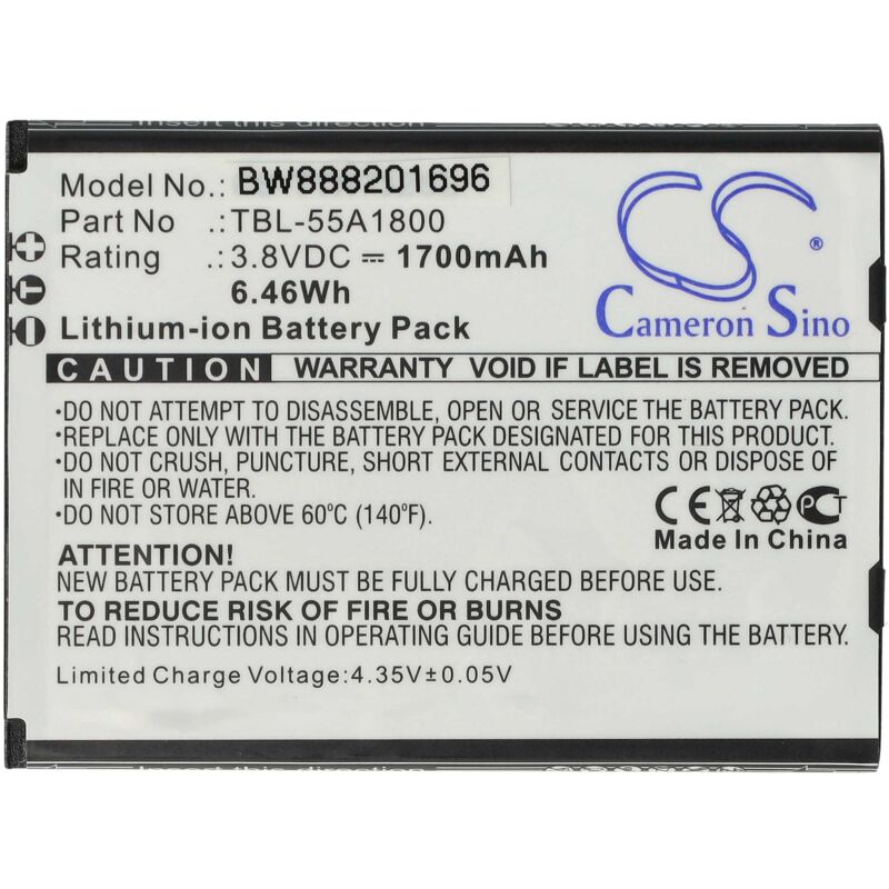 

batería compatible con TP-Link M7310, M7310 V1 router móvil hotspots modem (1700mAh, 3,8V, Li-Ion) - Vhbw