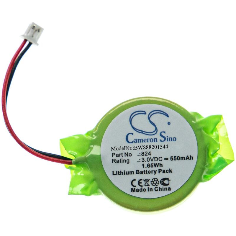 

Batería no recargable compatible con Verifone MPM-100 lector de tarjetas inteligentes NFC, lector smart card (550mAh, 3V, litio) - Vhbw