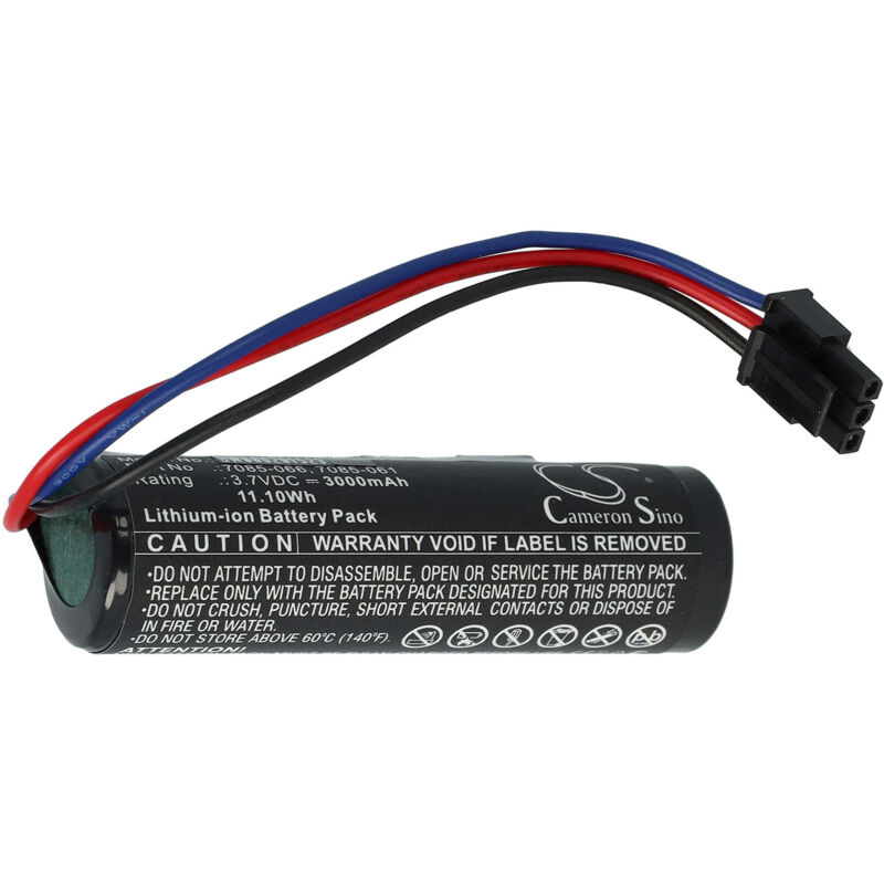 

batería compatible con Wolf Garten BMZ 1S2P recortasetos sierra de jardín podadora o tijeras de jardín (3000mAh, 3,7V, Li-Ion) - Vhbw