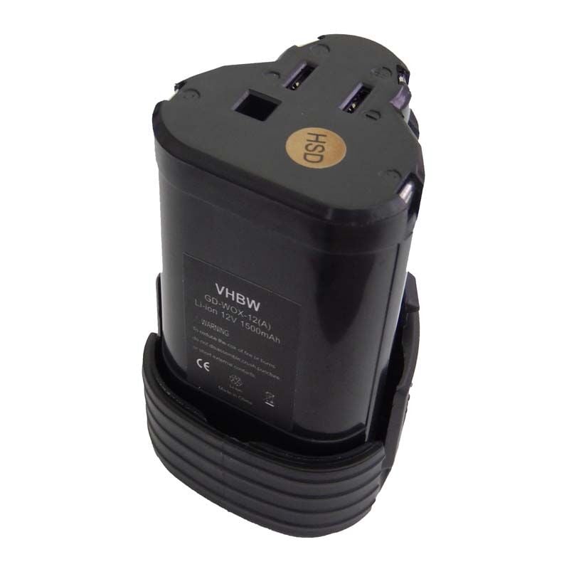 

Batería compatible con Worx WX673, WX673.3, WX673.M, WX677, WX677.7 herramientas eléctricas (1500mAh 12V Li-Ion) - Vhbw