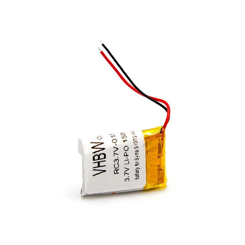 

Batería recargable compatible con Syma 107G, S107G modelismo, maquetación (150 mAh, 3,7 V, polímero de litio) - Vhbw