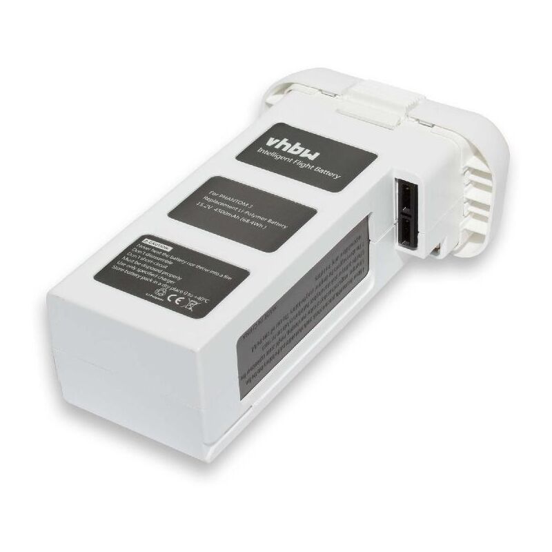 

Batería de polímero de litio 4500mAh (15.2V) para dron, multicóptero, cuadricóptero DJI Phantom 3, 3 Advanced, 3 Professional - Vhbw