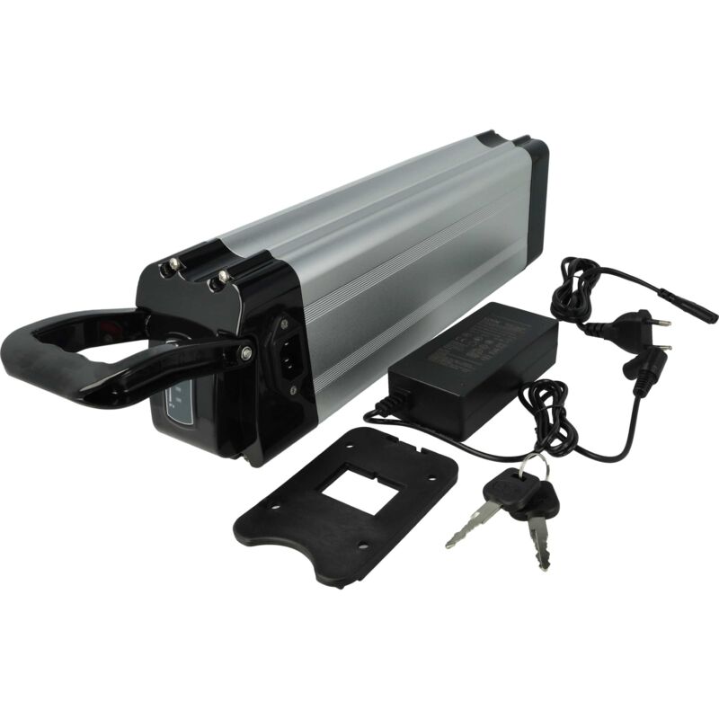 

vhbw Batería de tubo de sillín 16.8Ah 36V Li-Ion incl. cargador compatible con Prophete, Mifa, E-Bike, etc; bicicletas eléctricas