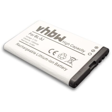 vhbw Batería Li-Ion 1350 mAh (3,7 V) compatible con Sound, altavoz JBL Play Up, MD-51W reemplaza TM533855 1S1P