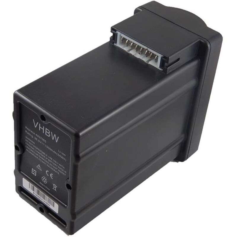 

Batería Li-Ion 1500mAh (36V) compatible con Wolf Garten 37 cortacésped, 40 cortacésped herramientas - Vhbw