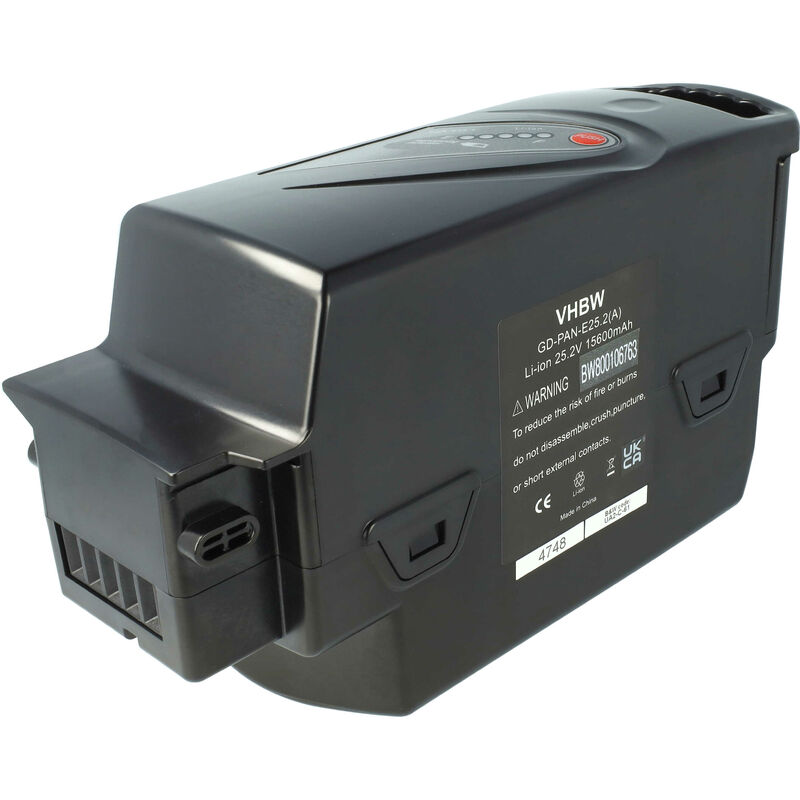 

vhbw Batería Li-Ion 15.6Ah 26V para e-Bike bicicletas eléctricas Flyer S Eco 26', S Eco 28', S Street 26', S Street 28', S Urban 26', S Urban 28'