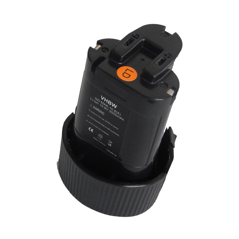 

Batería Li-Ion 2000mAh (10.8V) compatible con Makita Radio DMR102, DMR103, DMR103B, DMR105 reemplaza Makita 194550-6, 194551-4, BL1013, BL1014 - Vhbw