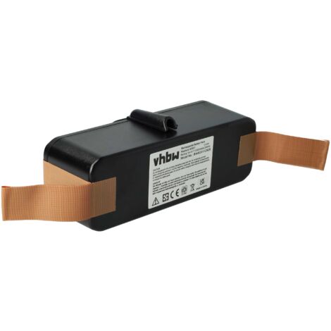 Vhbw Batería NiMH 2000mAh (14.4V) compatible con iRobot Roomba 660, 665,  670, 671, 675, 790, 966 aspiradoras reemplaza 11702, VAC-500NMH-33.