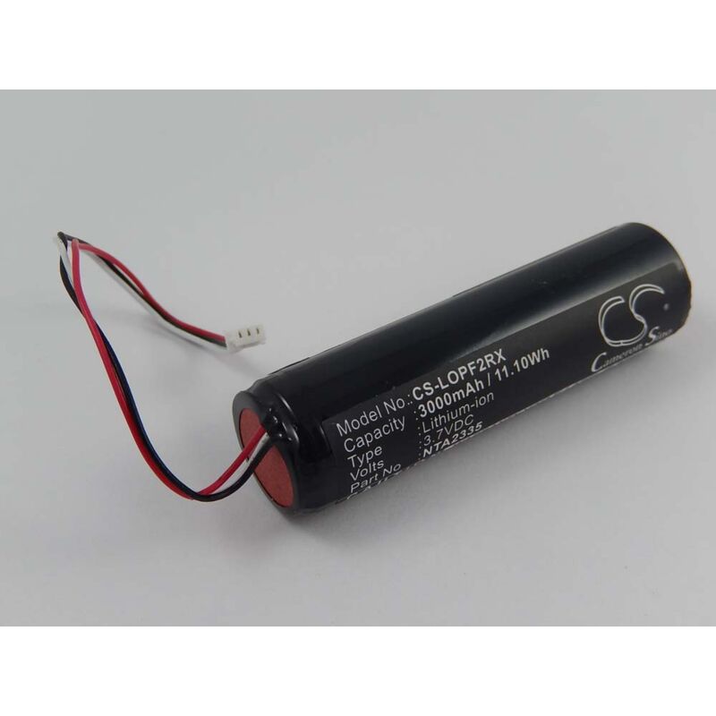 

Batería Li-Ion 3000mAh (3.7V) para altavoces, cajas Logitech Pure-Fi Anywhere Speaker 2nd MM50 reemplaza NTA2335 - Vhbw