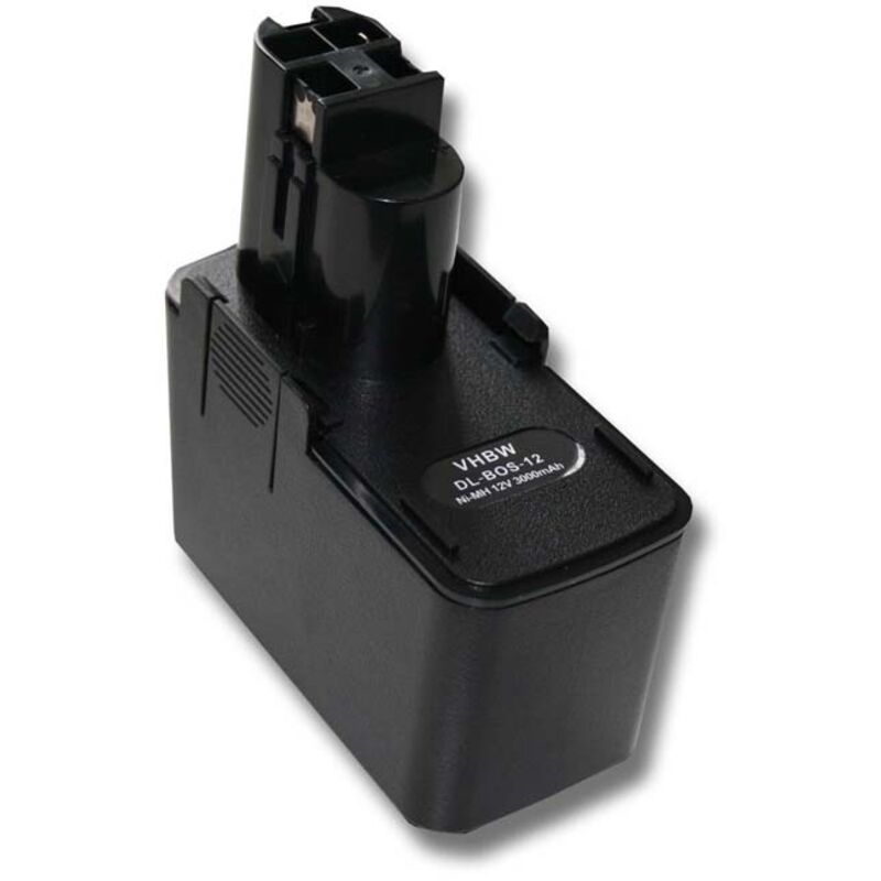 

Batería recargable reemplaza Bosch BAT011, BH1214H, BH1214L, BH1214MH, H1214N para herramientas eléctricas (3000 mAh NiMH 12 V) - Vhbw