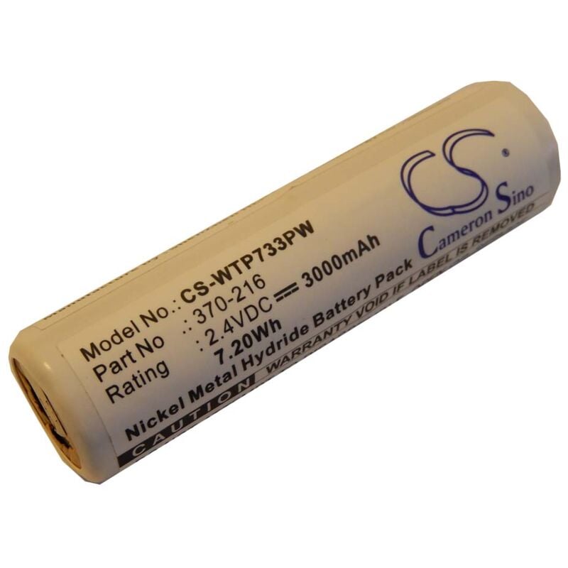 

batería NiMH 3000mAh (2.4V) para soldador Wahl ISO-Tip 7700, ISO-Tip 7733 y 00040-100, 370-216. - Vhbw