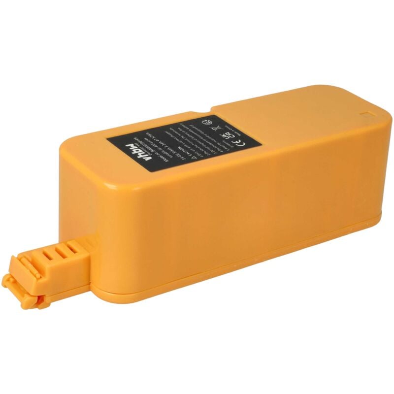 

Batería NiMH 3300mAh (14.4V) compatible con XRobot M-788 aspirador, Roboter reemplaza APS 4905. - Vhbw