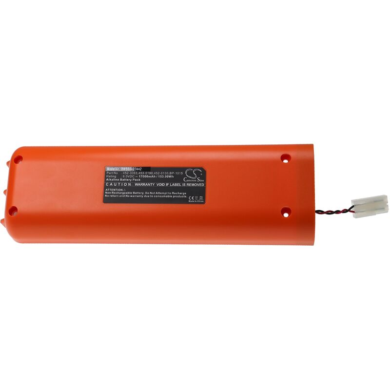 

Batería no recargable compatible con Artex ELT 110-4, ELT-200 radiobaliza de emergencia (17000 mAh, 9 V, alcalina) - Vhbw