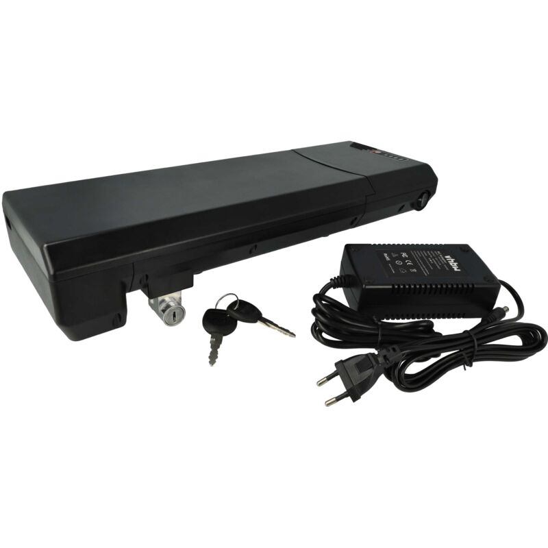 

Batería portaequipajes 8,8Ah 36V Li-Ion con riel, incl. cargador compatible con diversas E-Bikes, bicicletas eléctricas, pedelecs - Vhbw