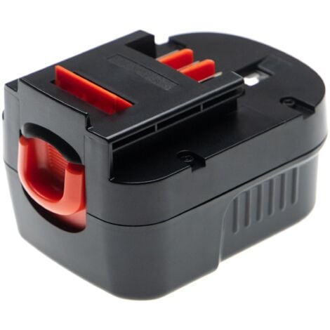 vhbw Batería recargable compatible con Black & Decker EPC12CABK, EPC12 H1, Firestorm FS1200D, FS1200D-2 herramientas eléctricas (3000 mAh NiMH 12 V)