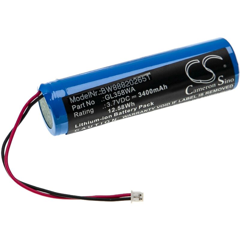 

Batería recargable compatible con DJI Phantom 3 Standard Remote Controller mando de dron (3400 mAh, 3,7 V, Li-Ion) - Vhbw